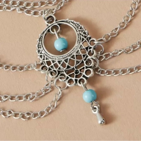 BOHO VINTAGE STYLE ANKLE BRACELET - Picture 5 of 5